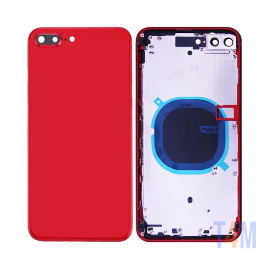 Tapa Trasera+Frame Apple iPhone 8 Plus Rojo